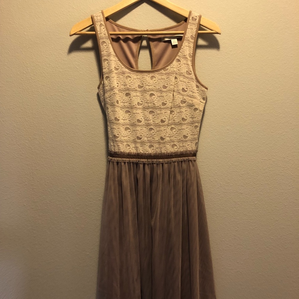 Kohl’s \\ Lauren Conrad Mixed Media Dress